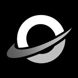 Orbis favicon white mono for dark background