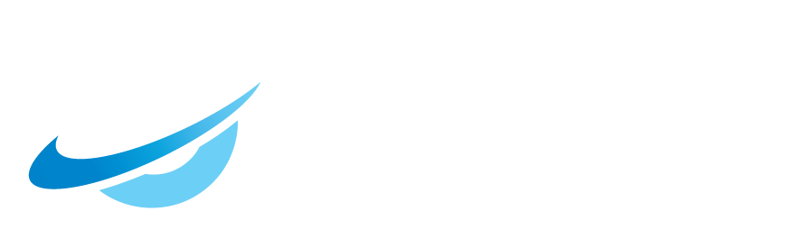 Orbis logo - Colored White